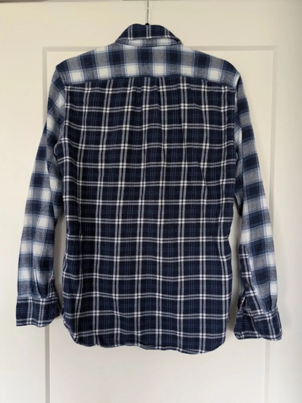 J. Crew Long-Sleeve Flannel Shirt, Men's Small
